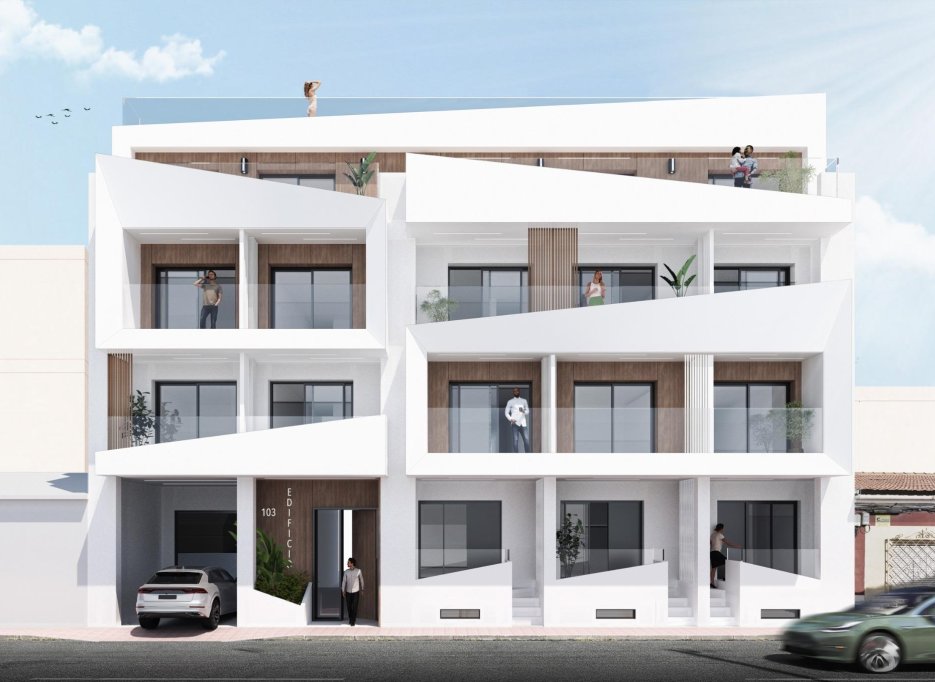 Obra nueva - Apartmento -
Torrevieja - Playa de El Cura