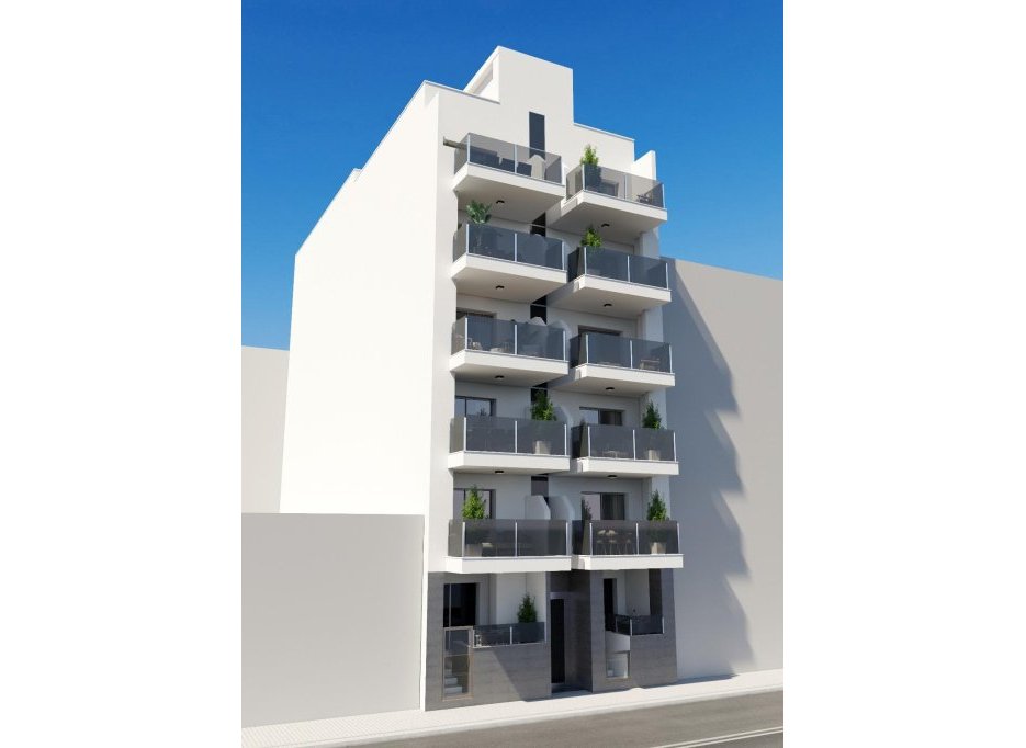 Obra nueva - Apartmento -
Torrevieja - Playa de El Cura