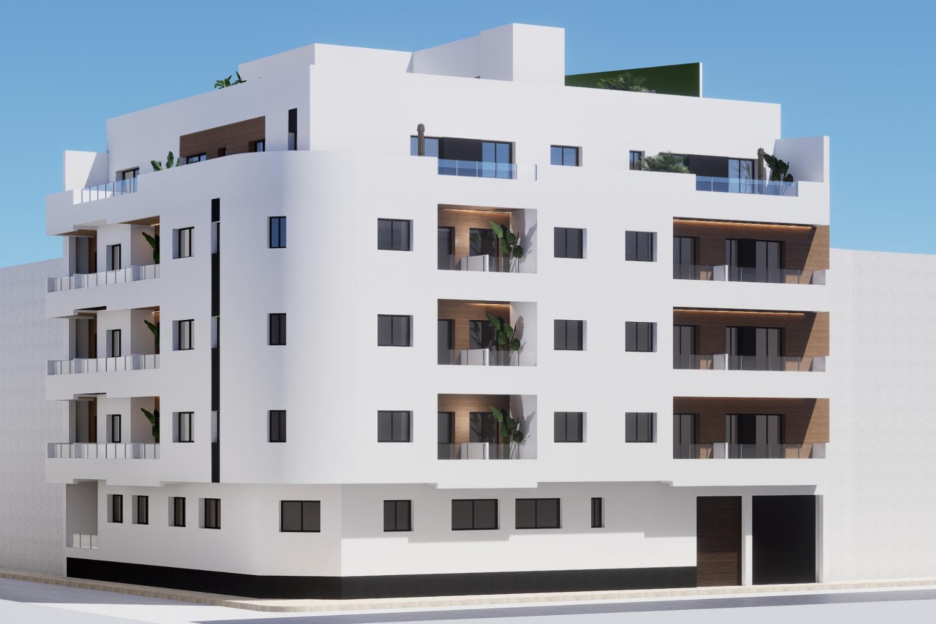 Obra nueva - Apartmento -
Torrevieja - pueblo