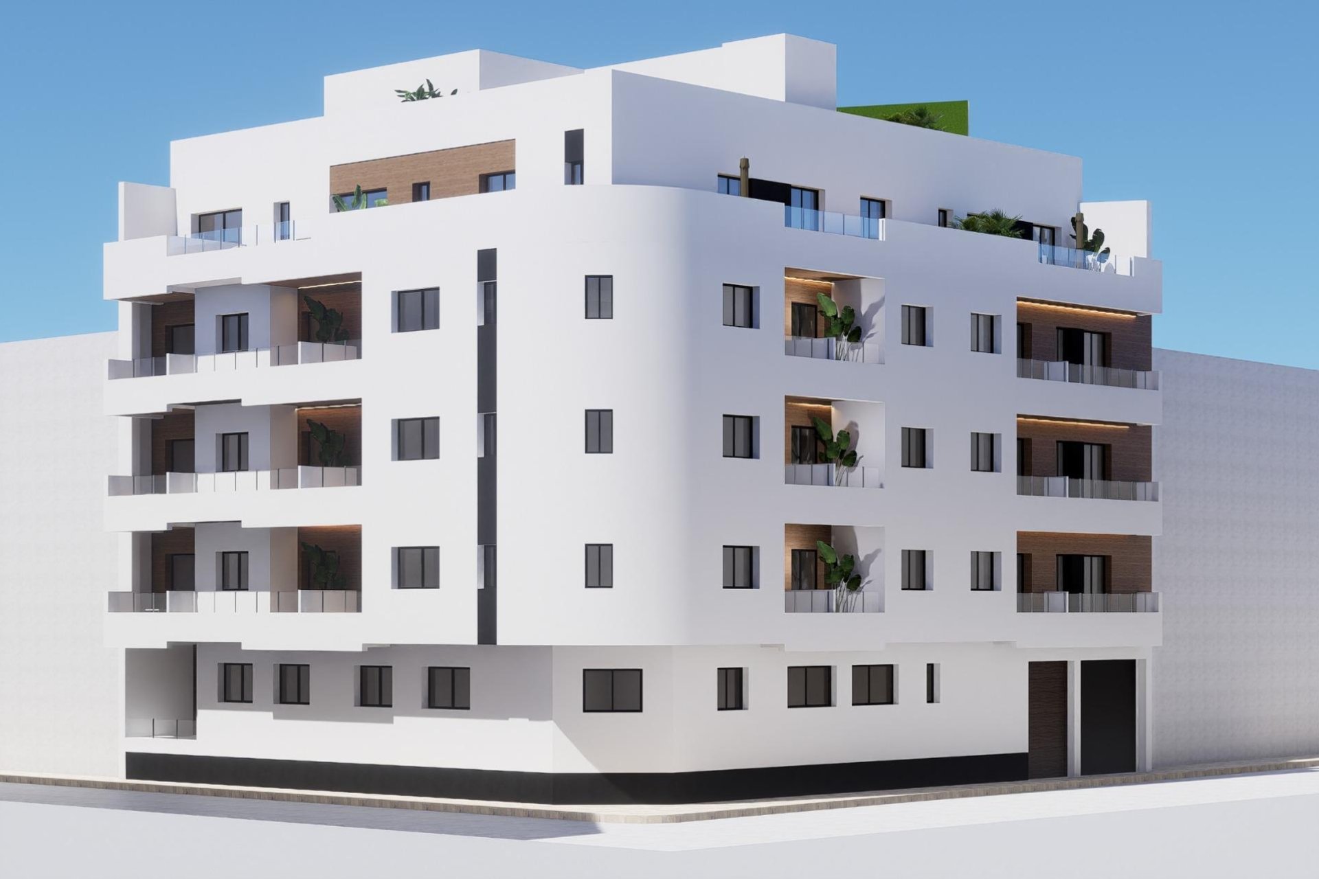 Obra nueva - Apartmento -
Torrevieja - pueblo