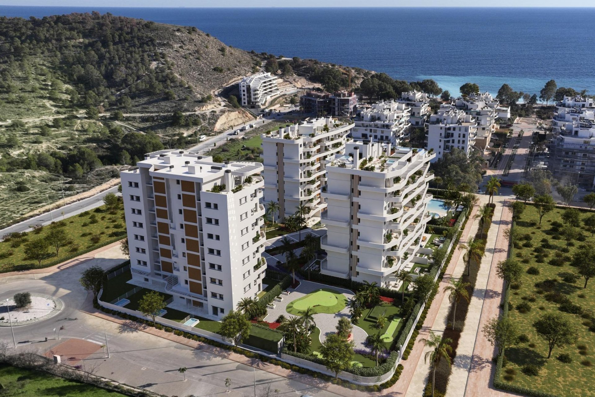 Obra nueva - Apartmento -
Villajoyosa - Playa del Torres