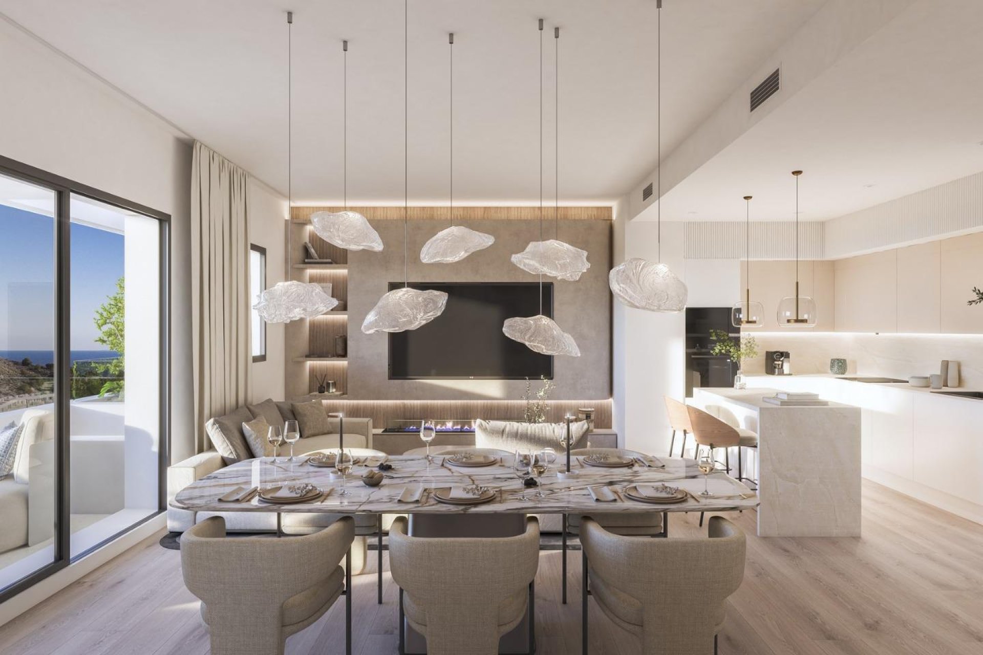 Obra nueva - Apartmento -
Villajoyosa - Playa del Torres