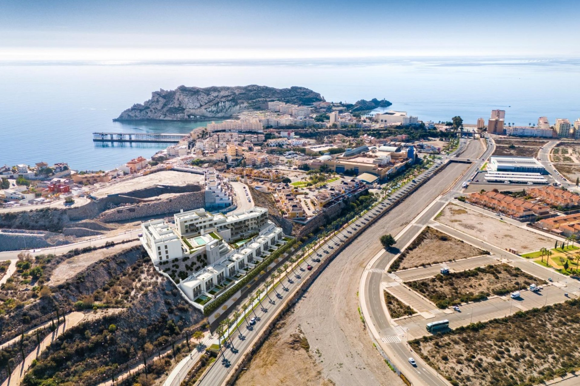 Obra nueva - Ático -
Aguilas - Playa del Hornillo