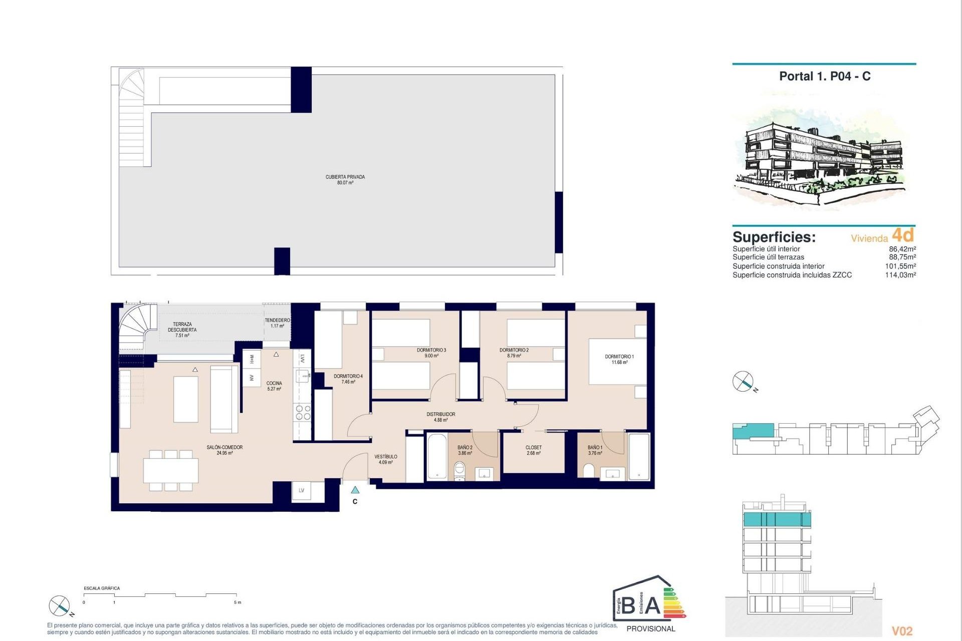 Obra nueva - Ático -
Alicante - San Agustín-PAU 2