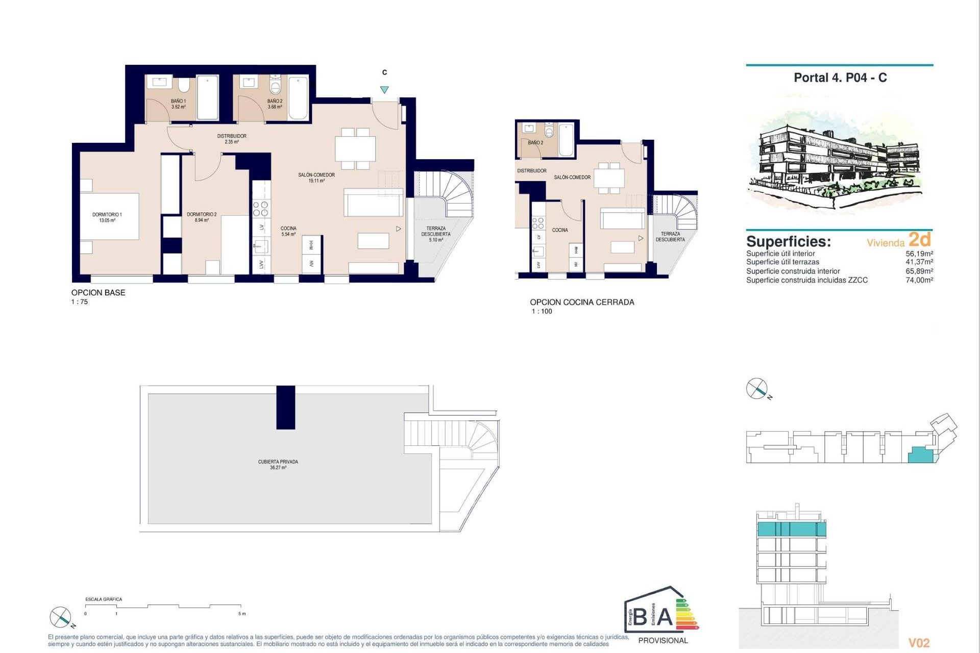 Obra nueva - Ático -
Alicante - San Agustín-PAU 2