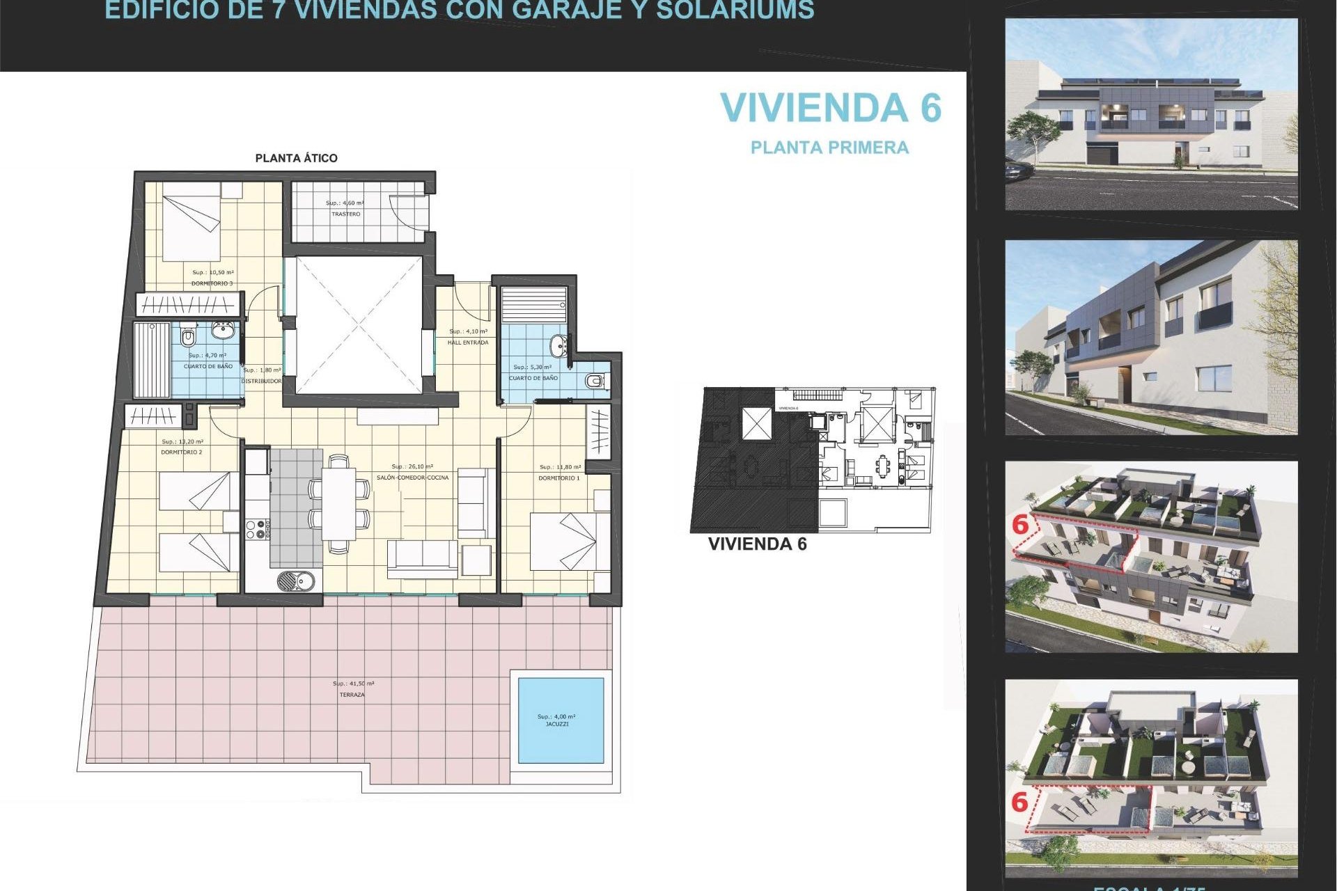 Obra nueva - Ático -
Pilar de la Horadada - pueblo