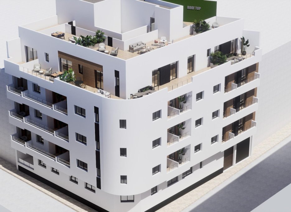 Obra nueva - Ático -
Torrevieja - pueblo