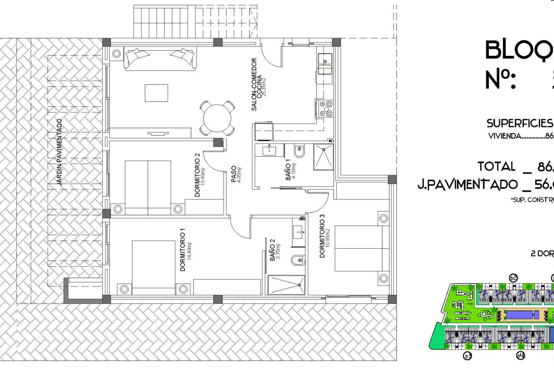 Obra nueva - Bungalow -
Algorfa - La Finca Golf