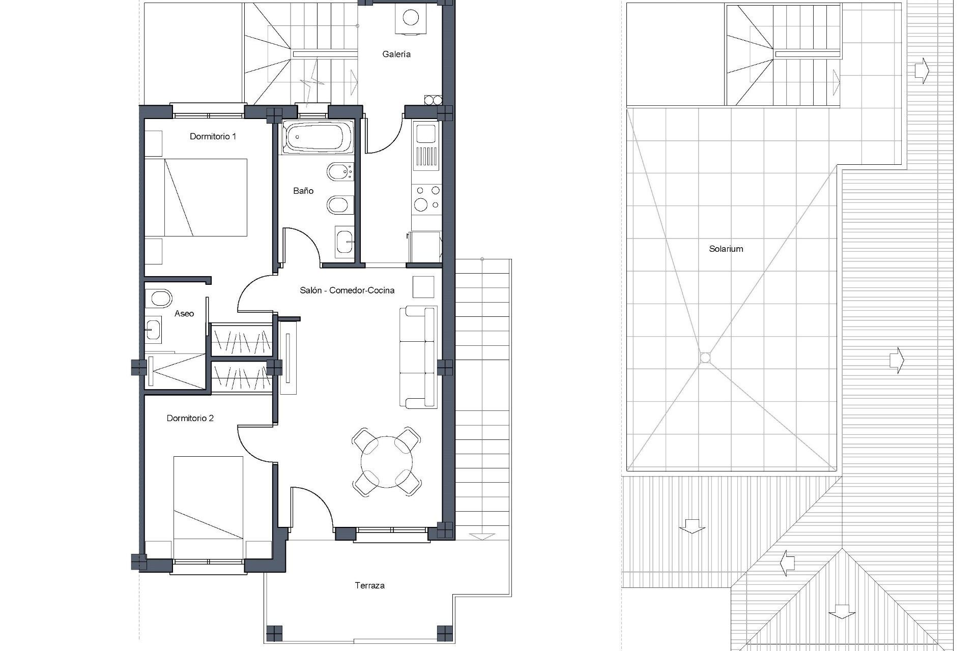 Obra nueva - Bungalow -
Castalla - Castalla Internacional