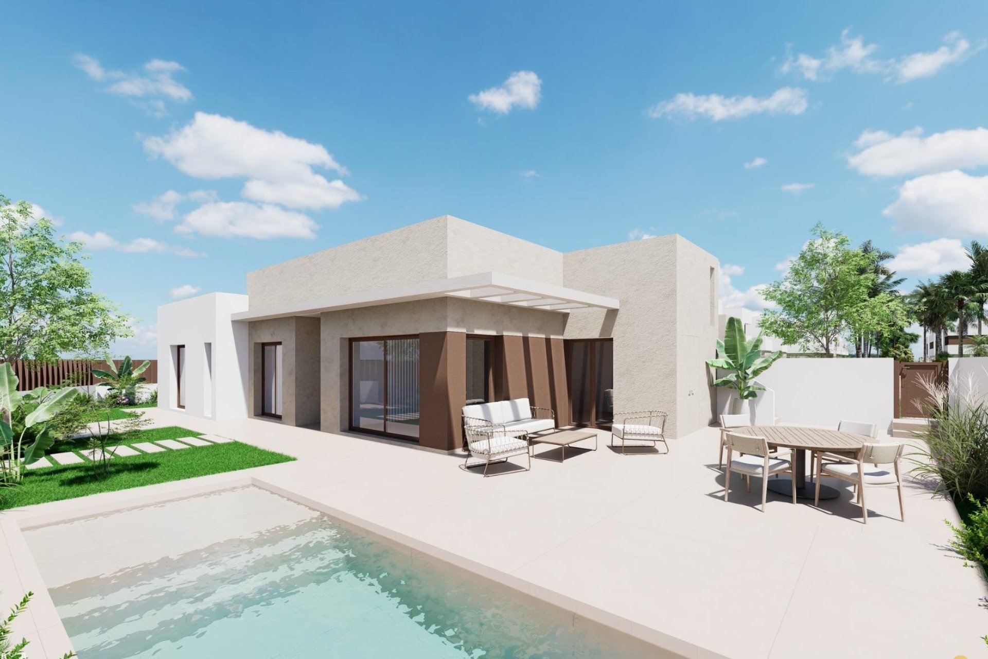 Obra nueva - Bungalow -
Los Alcazares - Serena Golf