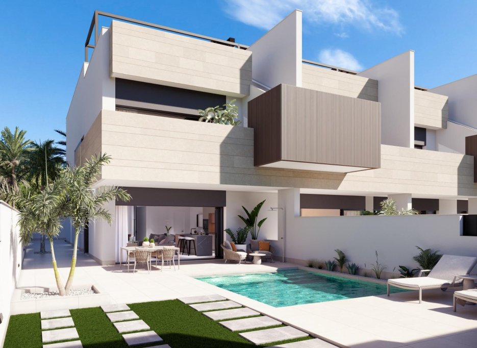 Obra nueva - Bungalow -
Pilar de la Horadada - parques de Andromeda