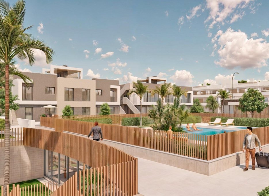 Obra nueva - Bungalow -
Pilar de la Horadada - Playa de las Higuericas