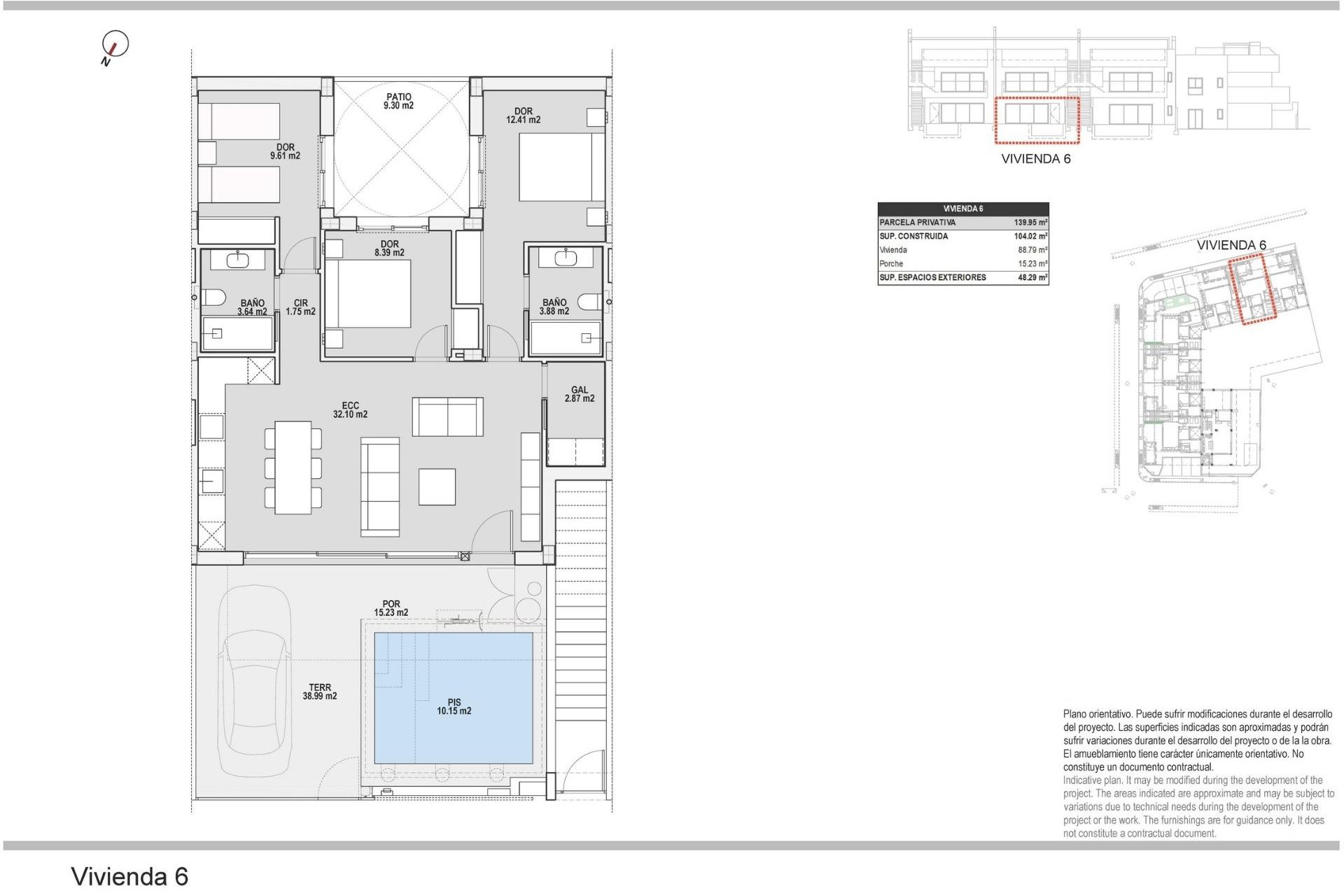 Obra nueva - Bungalow -
Pilar de la Horadada - pueblo