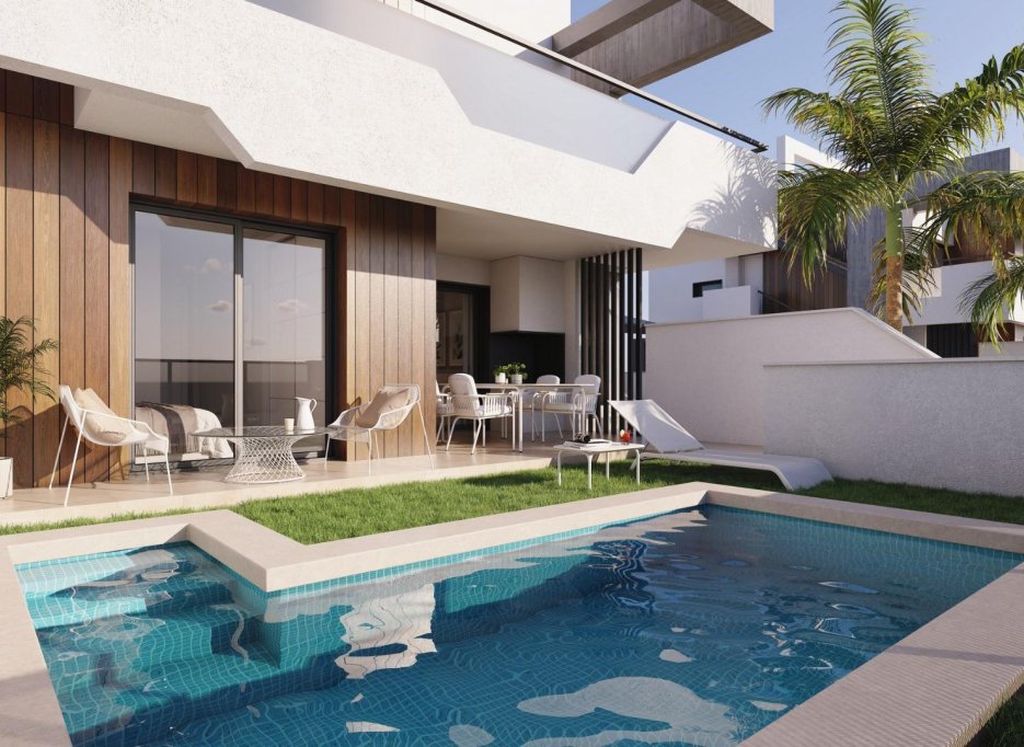 Obra nueva - Bungalow -
Puerto de Mazarron - Playa Negra