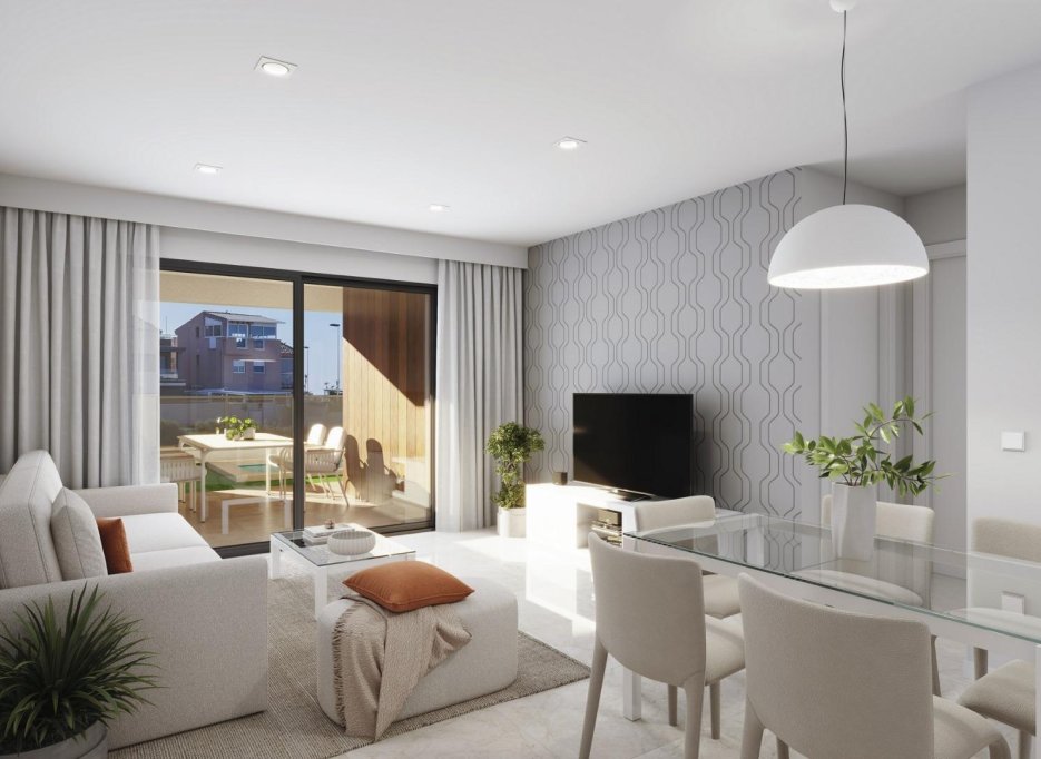 Obra nueva - Bungalow -
Puerto de Mazarron - Playa Negra