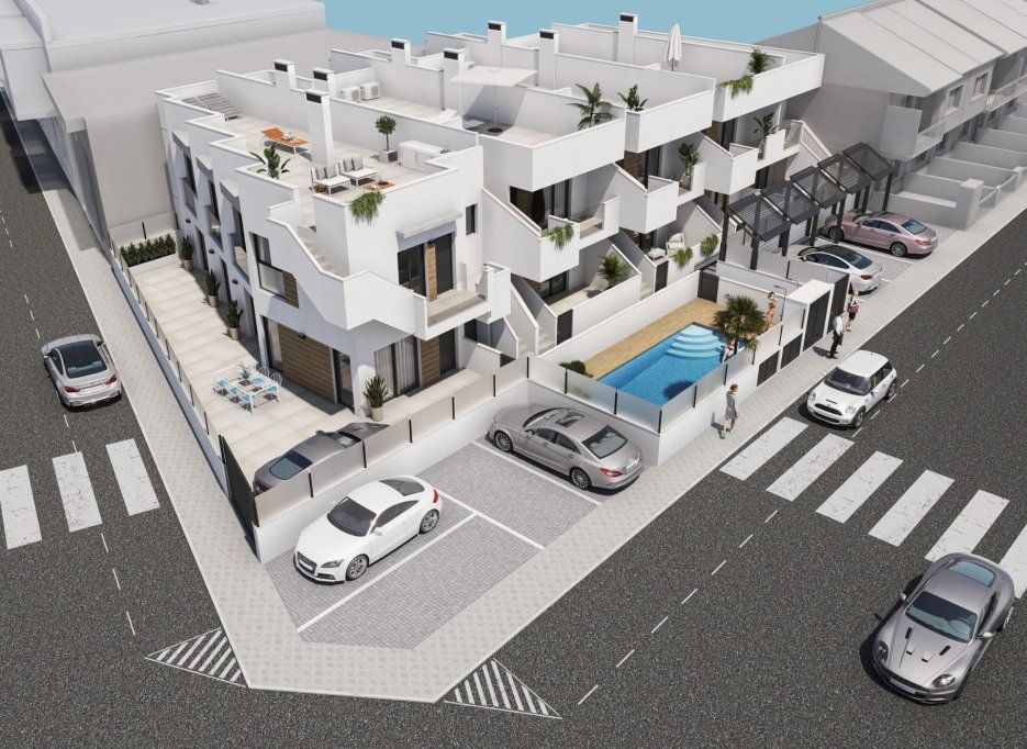 Obra nueva - Bungalow -
San Pedro del Pinatar - Los Antolinos