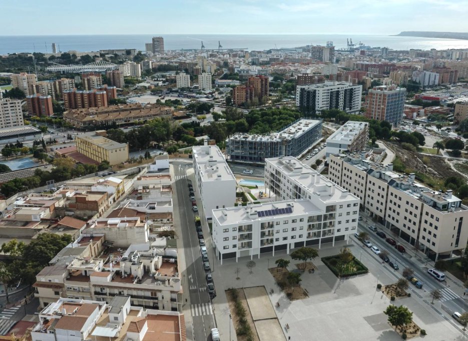 Obra nueva - Ground floor apartment -
Alicante - San Agustín