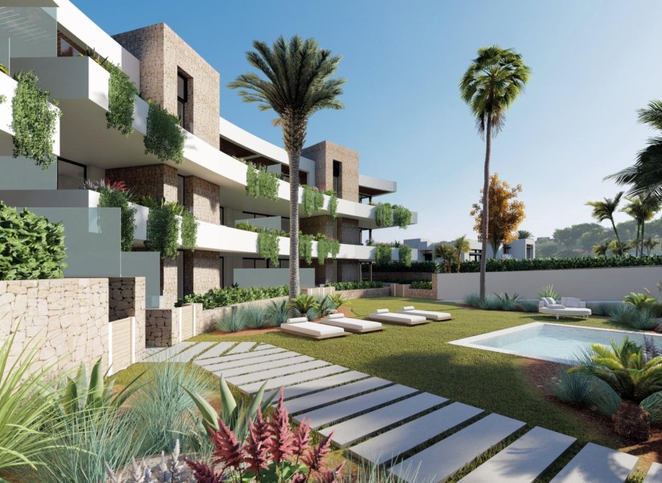Obra nueva - Ground floor apartment -
La Manga Club