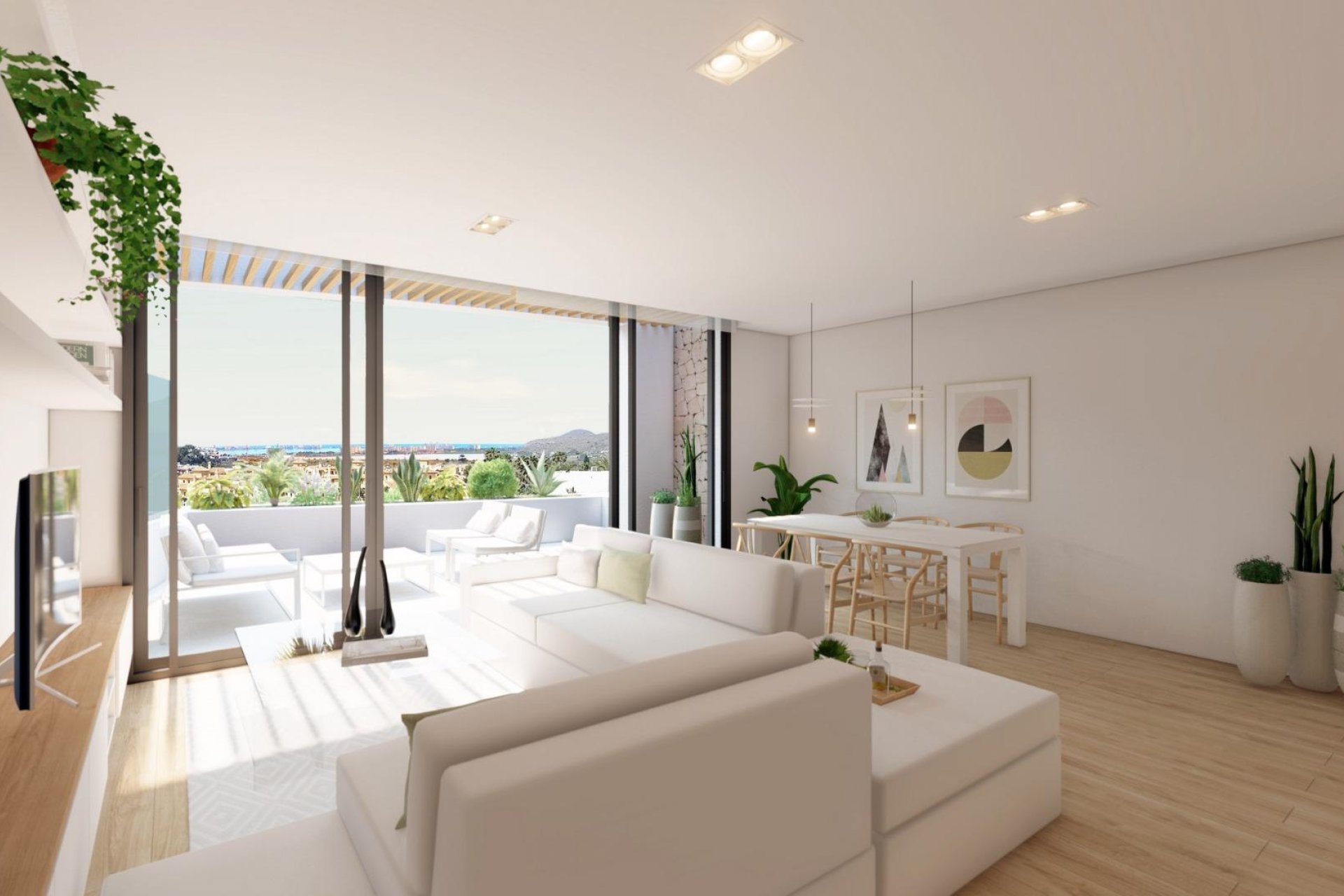 Obra nueva - Ground floor apartment -
La Manga Club