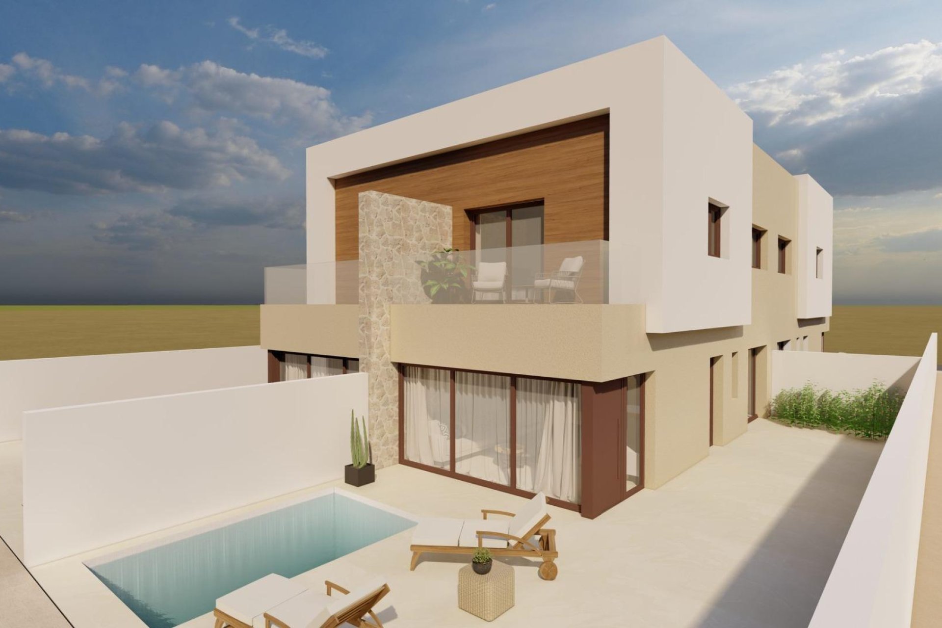 Obra nueva - Quad House -
San Javier - pueblo
