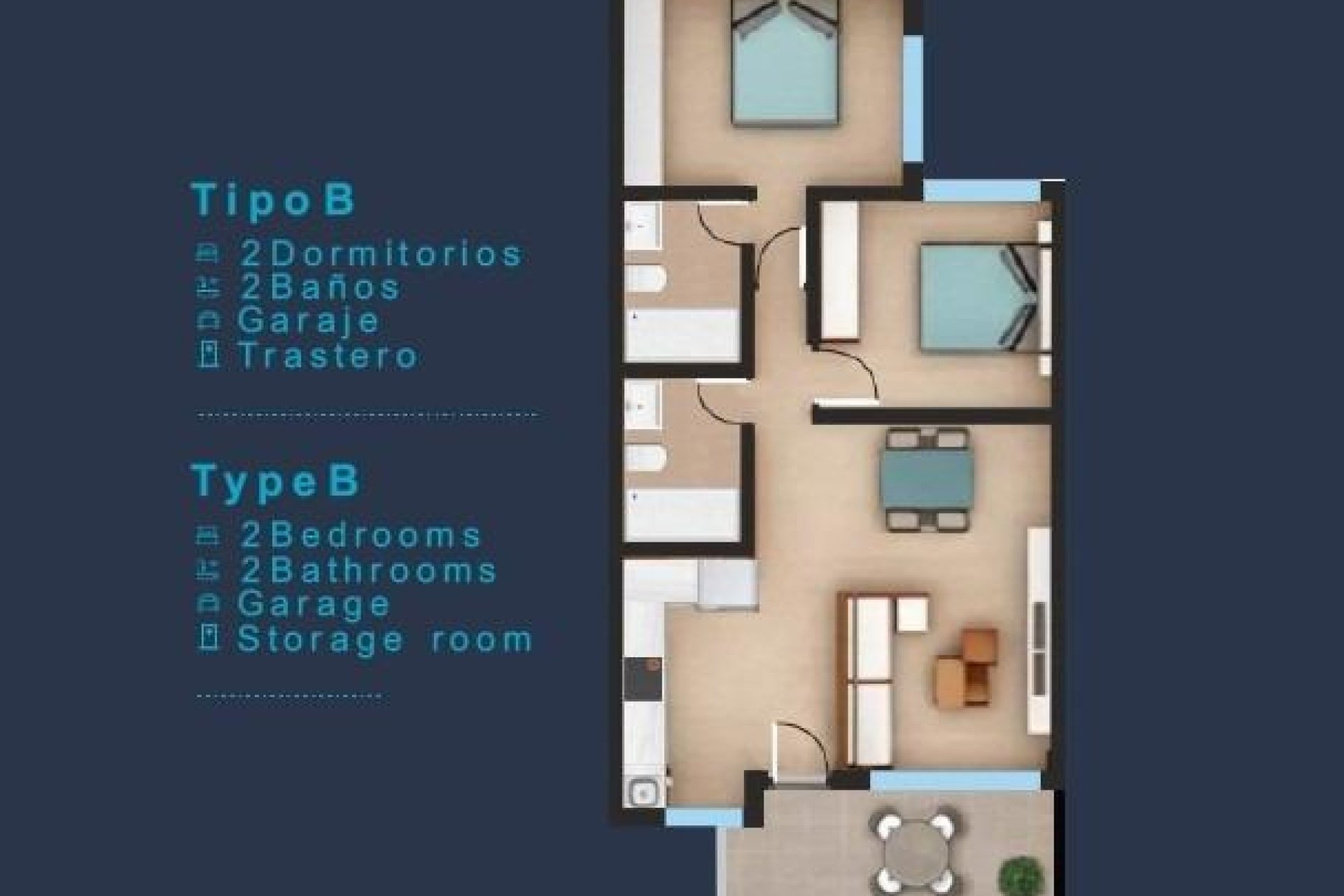 Obra nueva - Top Floor Bungalow -
San Pedro del Pinatar - Los Pinos