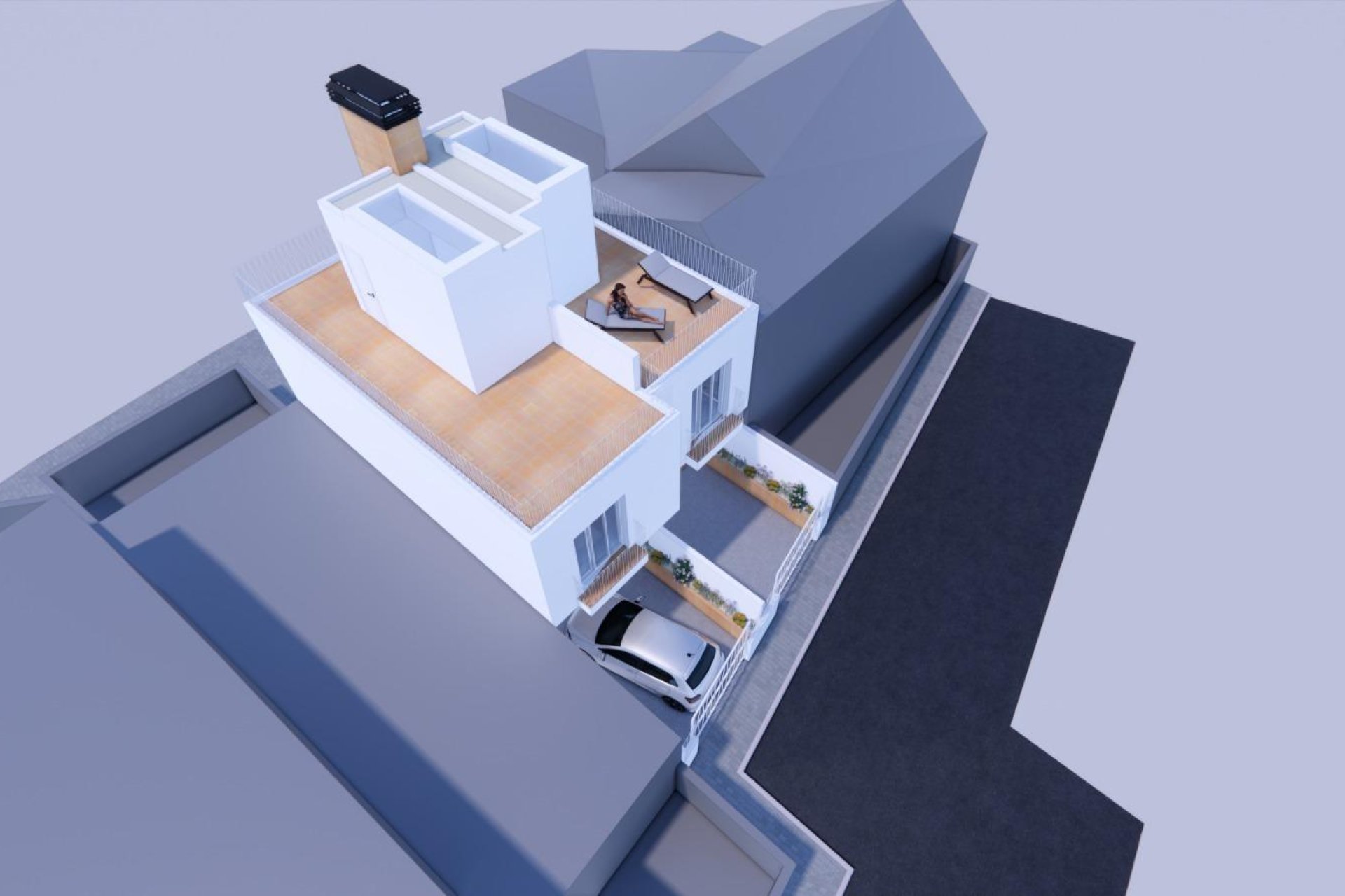 Obra nueva - Town House -
Cartagena - La Azohía