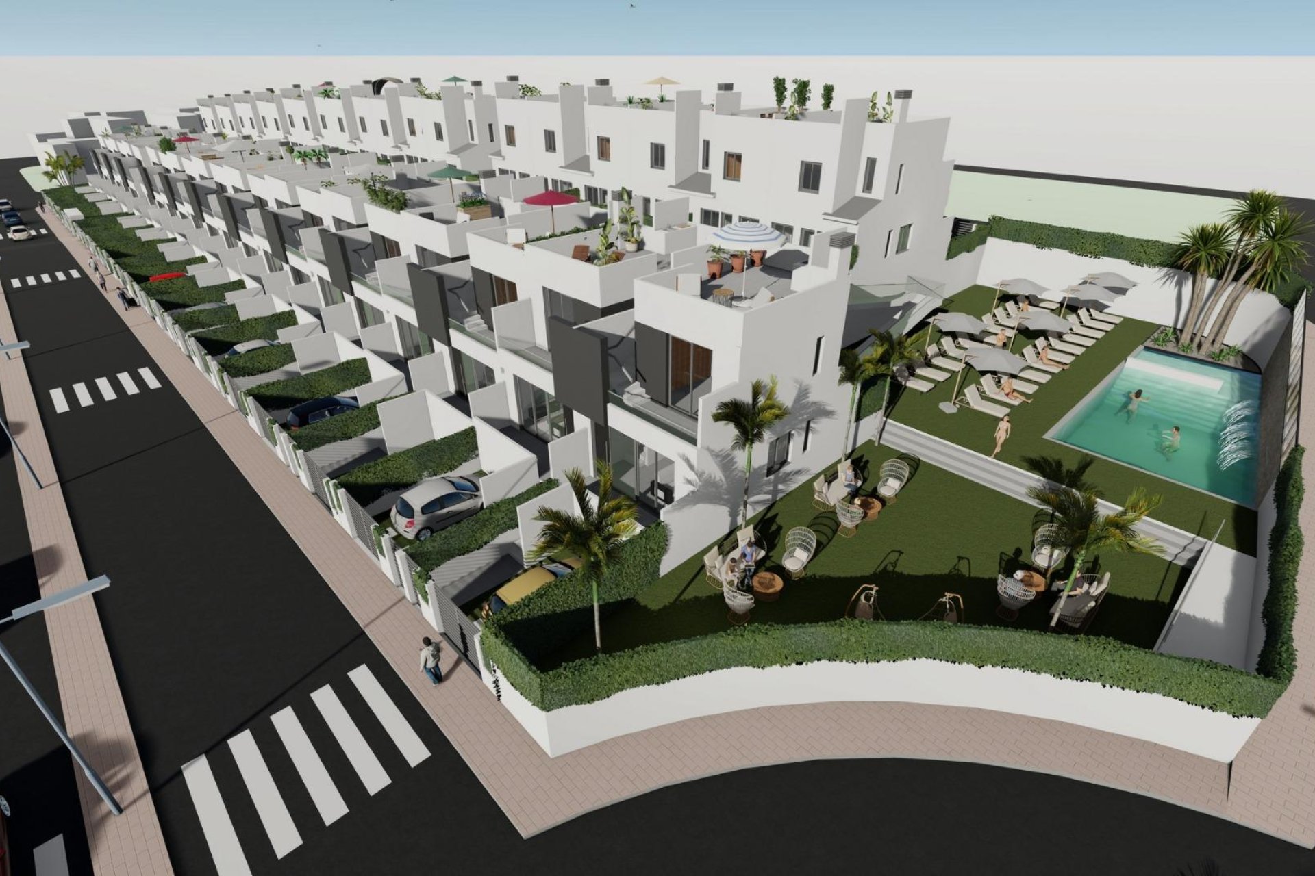 Obra nueva - Town House -
Cox - San Fernando