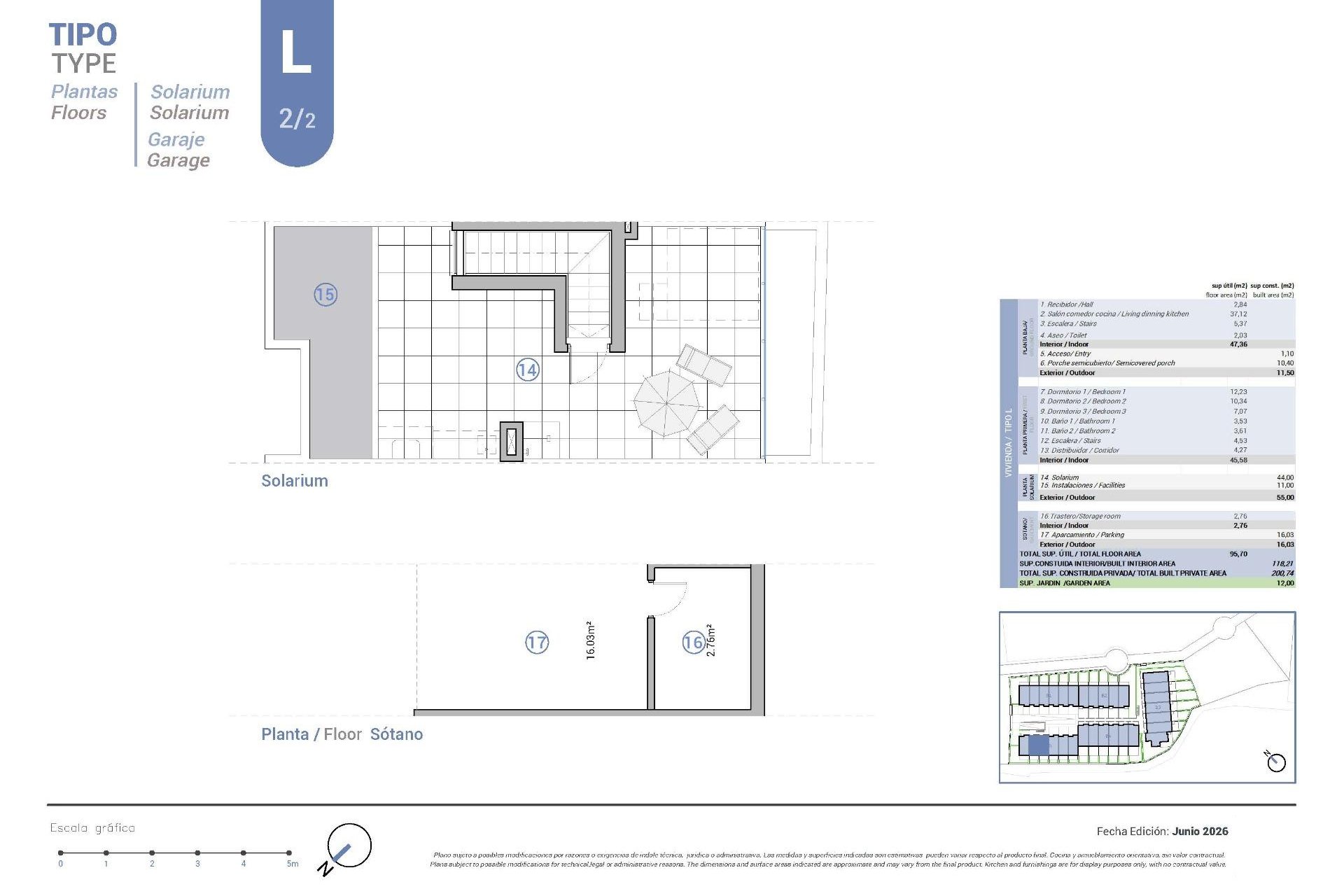 Obra nueva - Town House -
El Campello - Platja de L´Amerador
