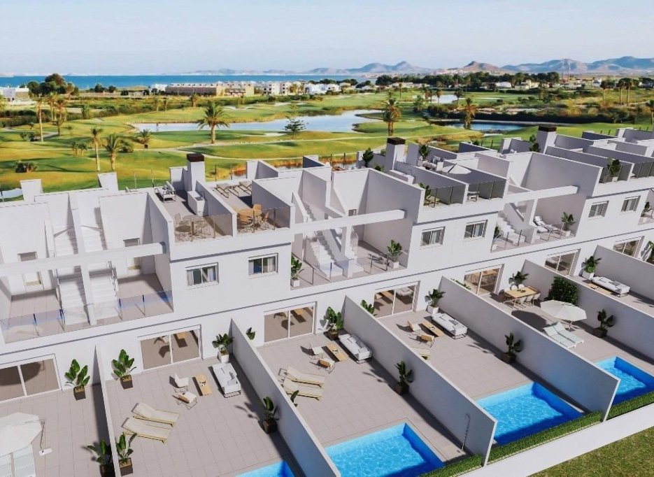 Obra nueva - Town House -
Los Alcazares - Serena Golf
