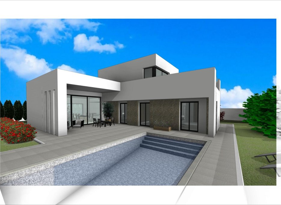 Obra nueva - Villa -
Aspe - Poligono 19
