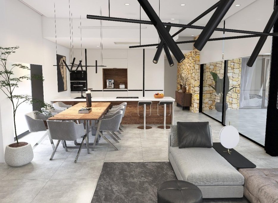 Obra nueva - Villa -
Aspe - Poligono 19