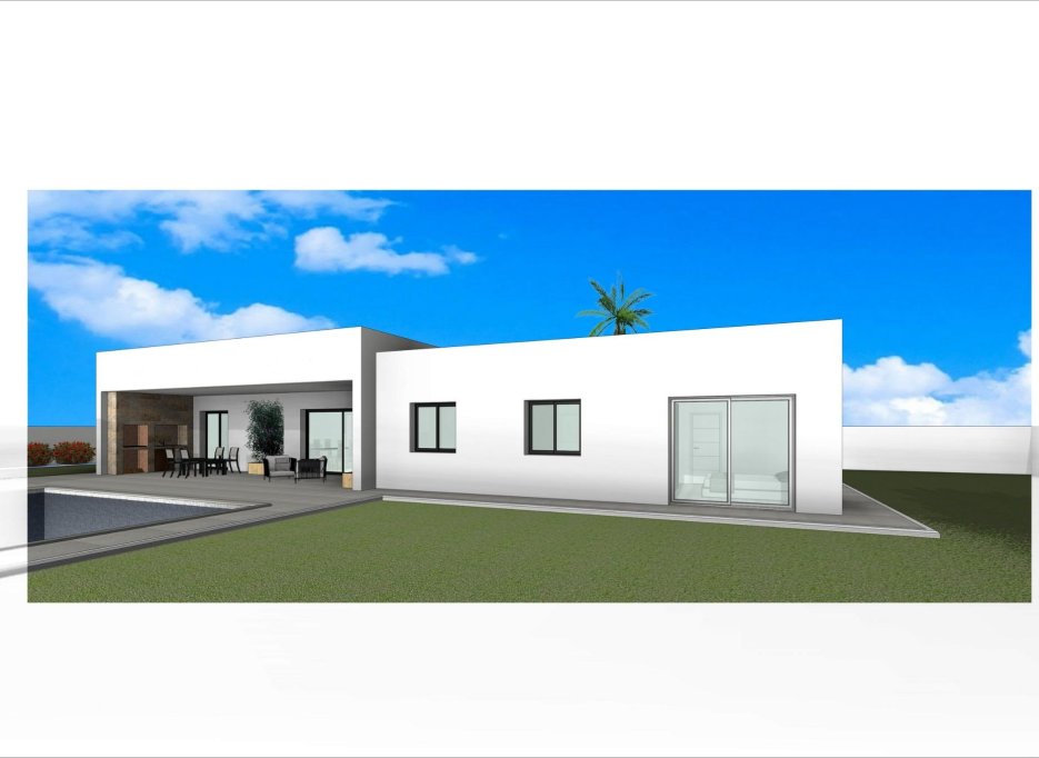 Obra nueva - Villa -
Aspe - Poligono 19