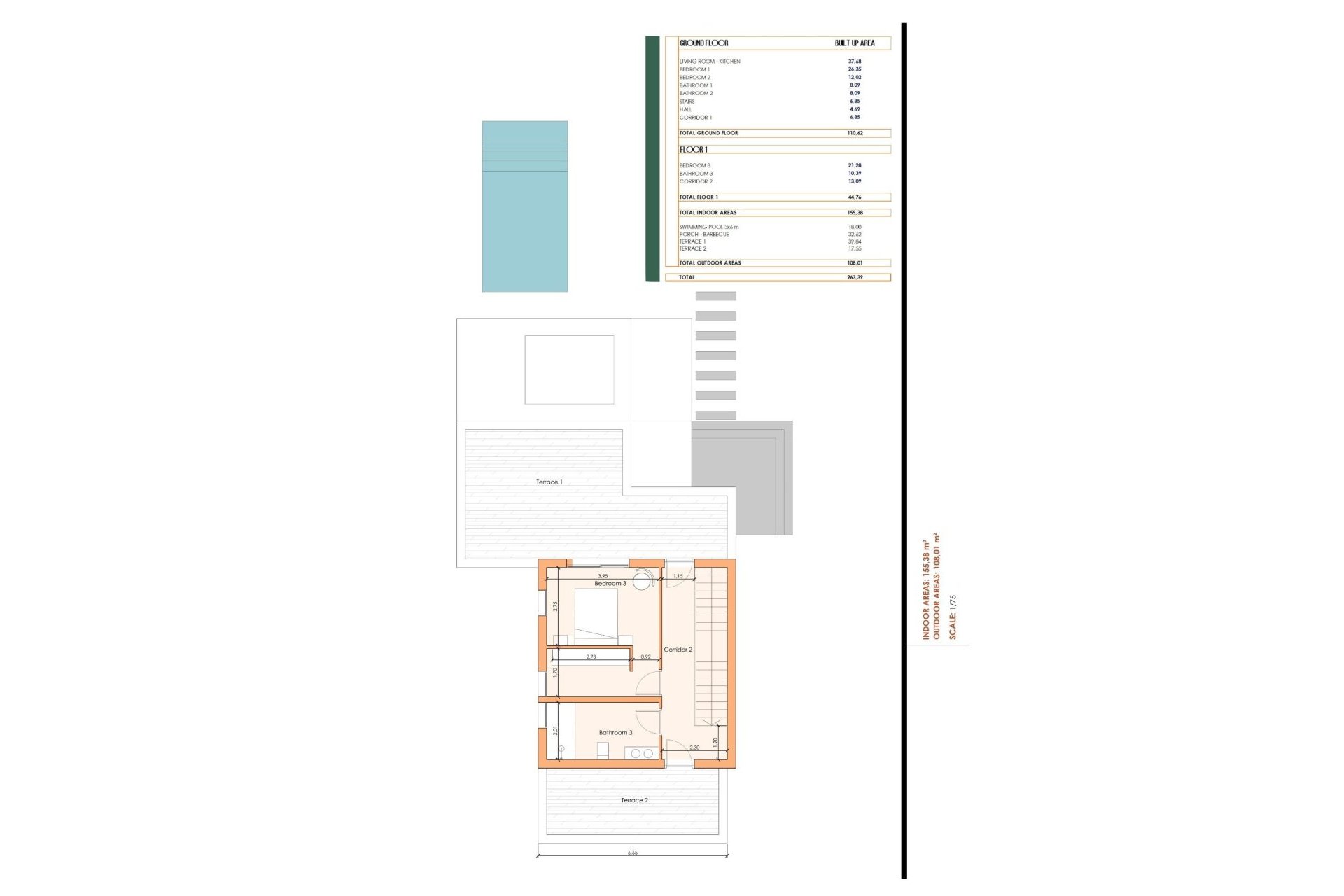 Obra nueva - Villa -
Banos y Mendigo - Altaona Golf