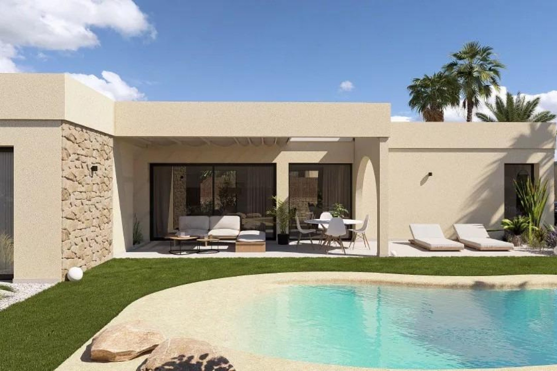 Obra nueva - Villa -
Banos y Mendigo - Altaona Golf