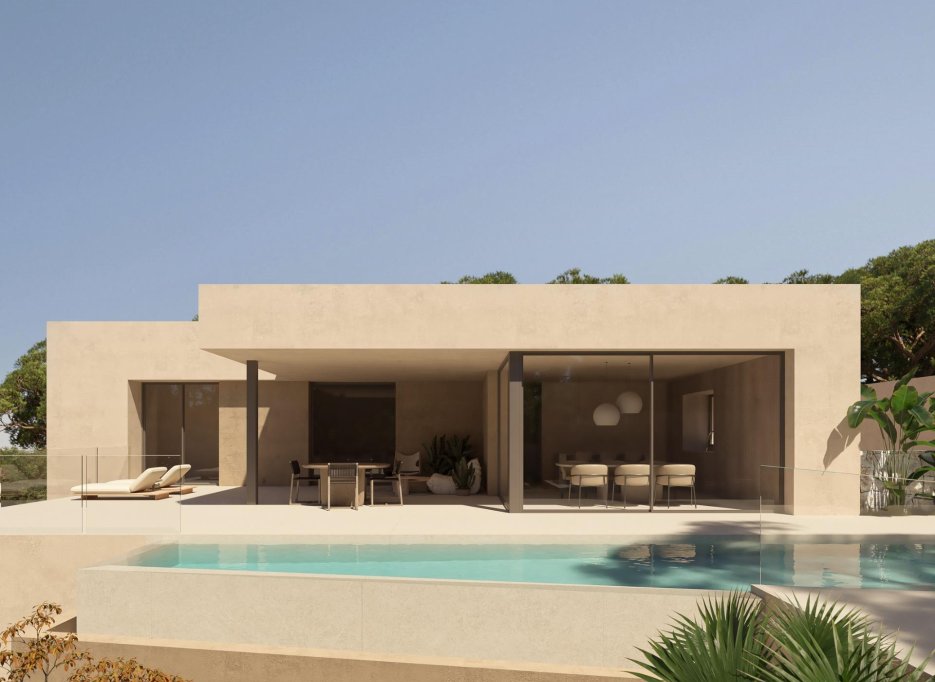 Obra nueva - Villa -
Benissa - Cala La Fustera