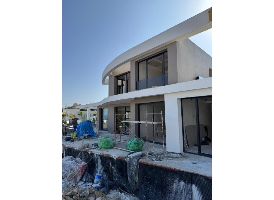 Obra nueva - Villa -
Benissa - Playa de La Fustera