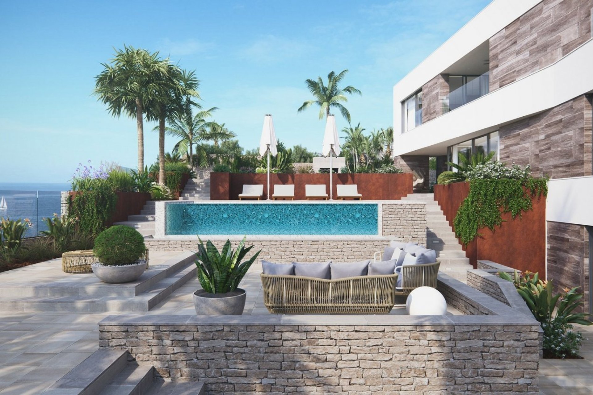 Obra nueva - Villa -
Cabo de Palos - Cala Medina