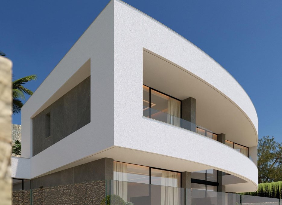 Obra nueva - Villa -
Calpe - Empedrola