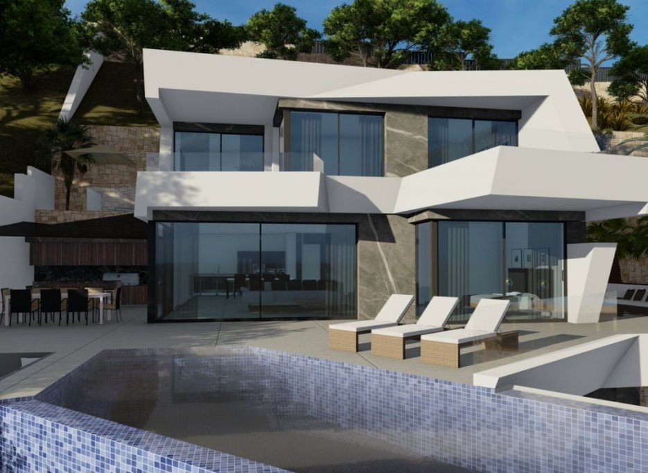 Obra nueva - Villa -
Calpe - Maryvilla