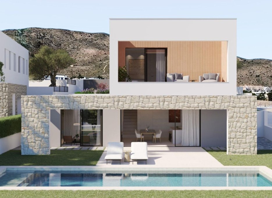 Obra nueva - Villa -
Finestrat - Campana Garden