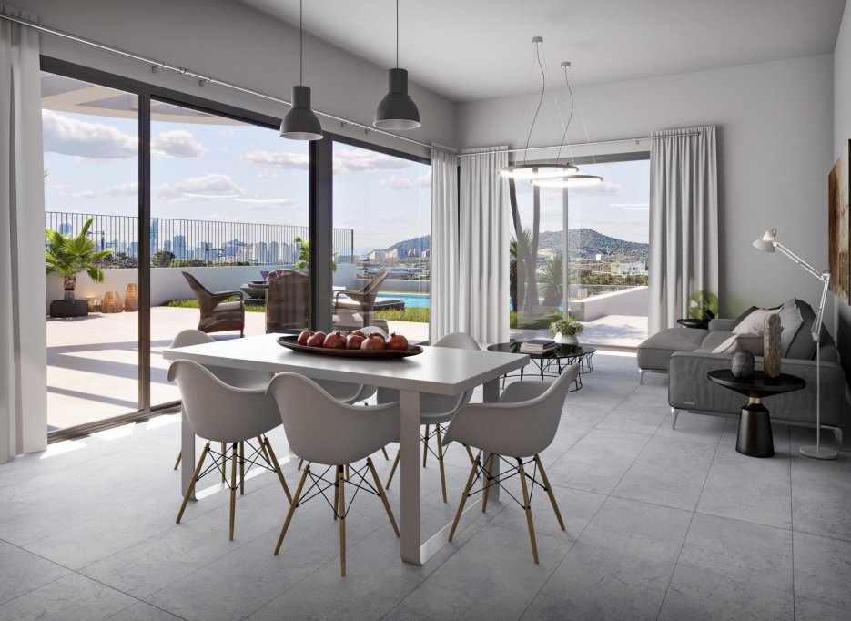 Obra nueva - Villa -
Finestrat - Campana Garden