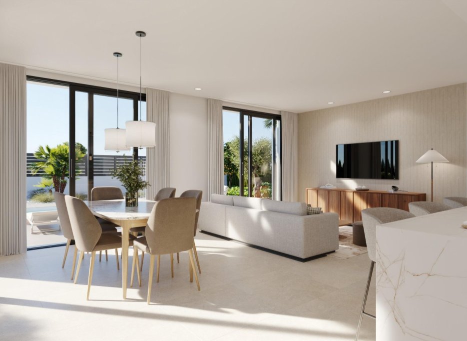 Obra nueva - Villa -
Fuente Álamo - Hacienda Del Álamo Golf