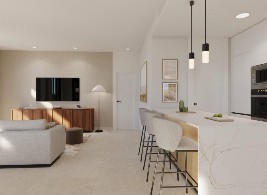 Obra nueva - Villa -
Fuente Álamo - Hacienda Del Álamo Golf