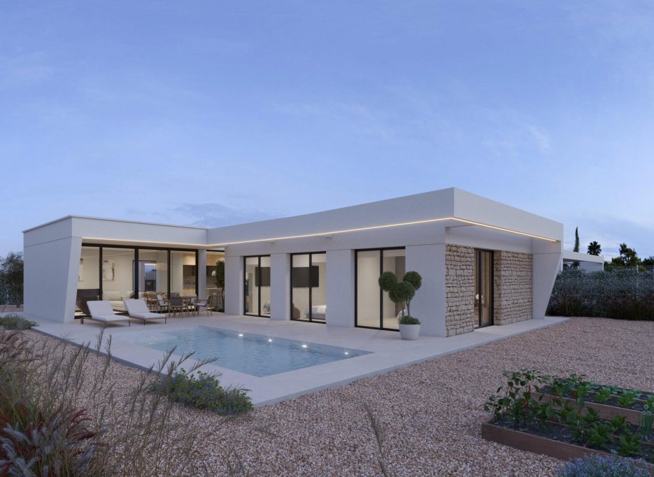 Obra nueva - Villa -
Fuente Álamo - Hacienda del Alamo