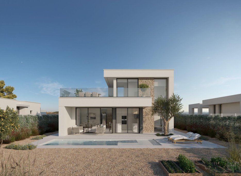 Obra nueva - Villa -
Fuente Álamo - Hacienda del Alamo