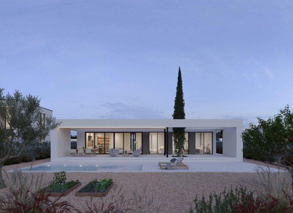 Obra nueva - Villa -
Fuente Álamo - Hacienda del Alamo