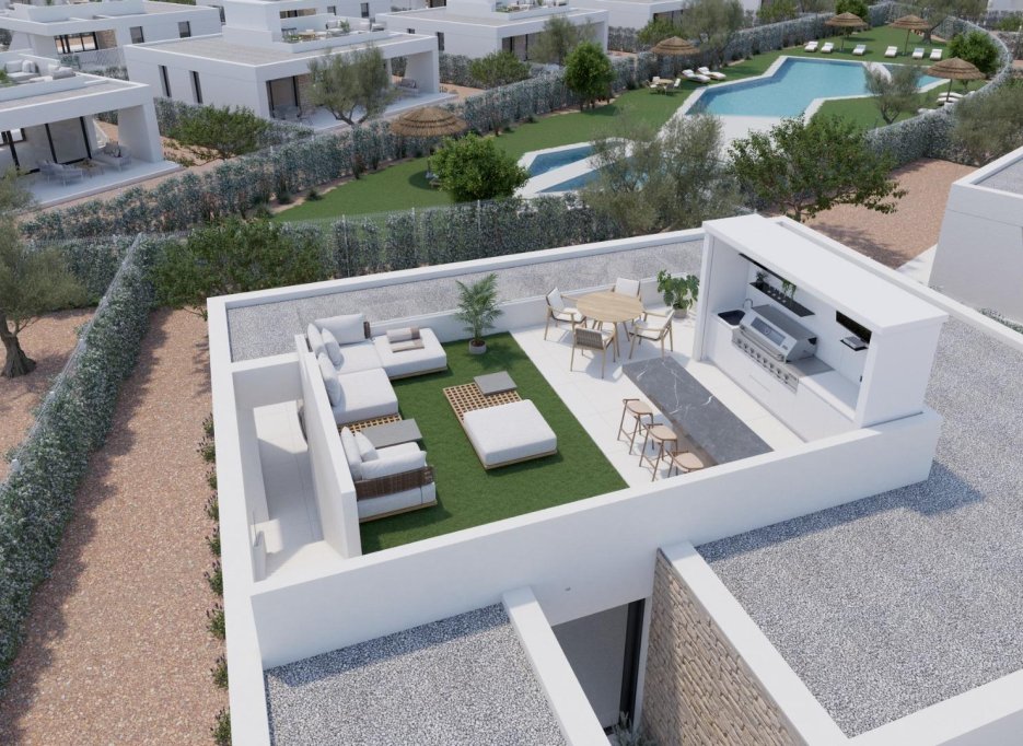 Obra nueva - Villa -
Fuente Álamo - Hacienda del Alamo