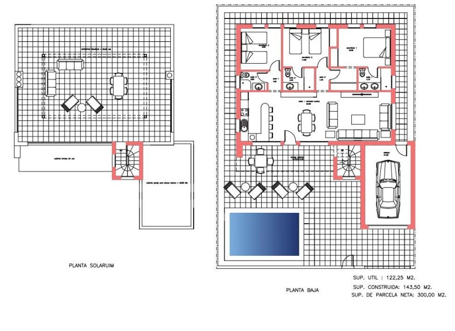 Obra nueva - Villa -
Fuente Álamo - La Pinilla