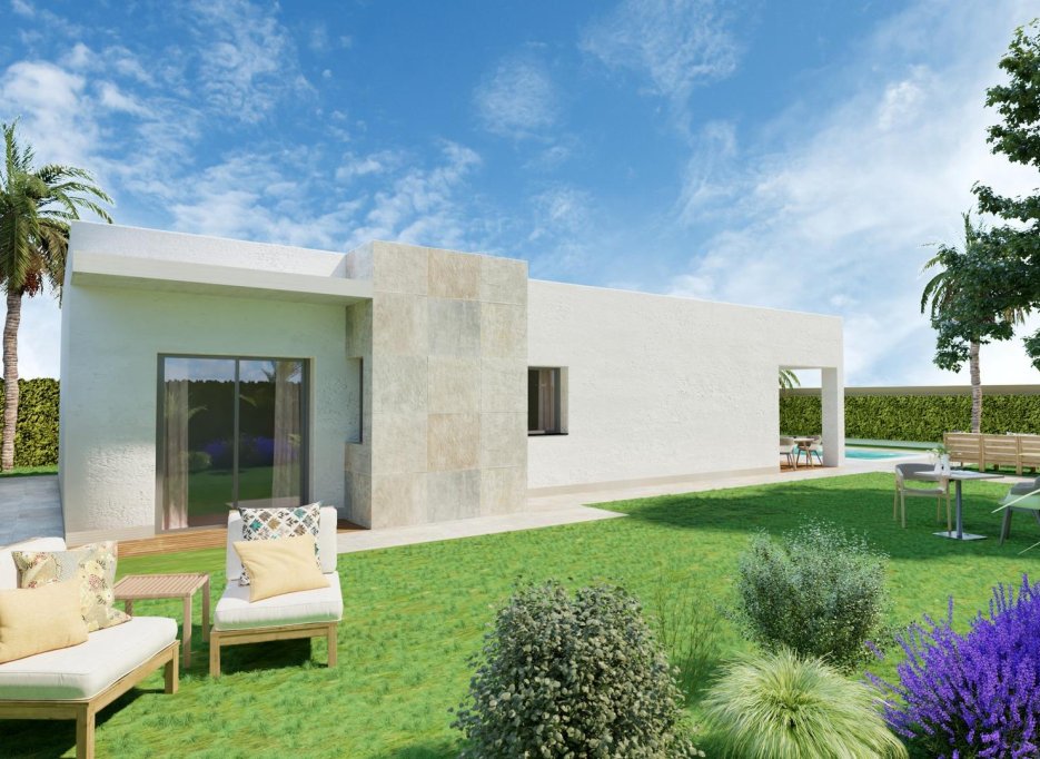 Obra nueva - Villa -
Hondón de las Nieves - Urbaniz. La Montañosa