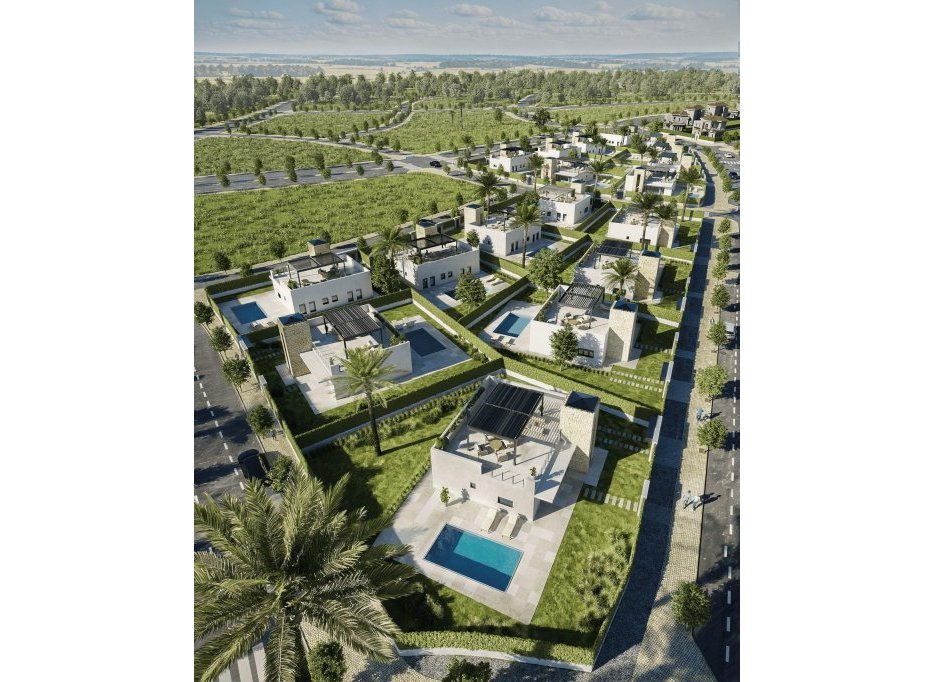 Obra nueva - Villa -
Lorca - Jardines de Almenara